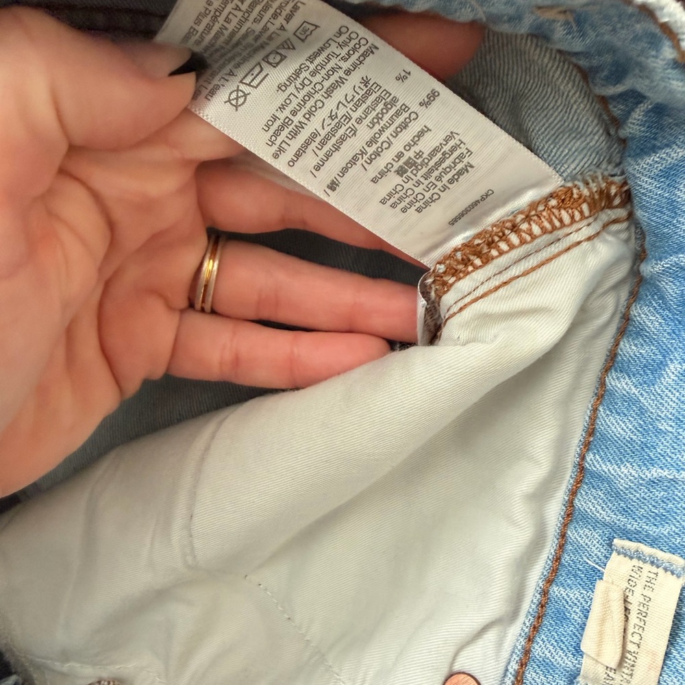 Madewell Light Wash Wide Leg Jeans - Picture 7 of 8